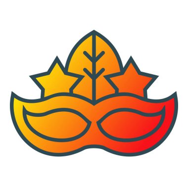 Göz Maskesi vektör simgesi. Yazdırma, mobil ve web uygulamaları için kullanılabilir.