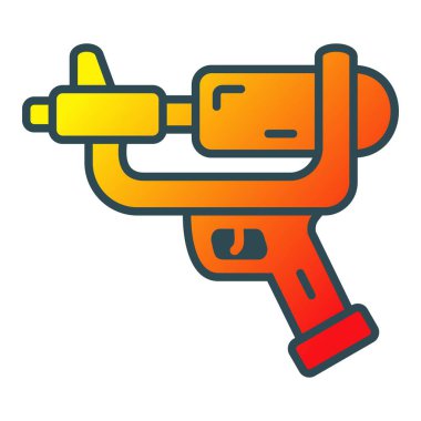 Su Silahı vektör simgesi. Yazdırma, mobil ve web uygulamaları için kullanılabilir.