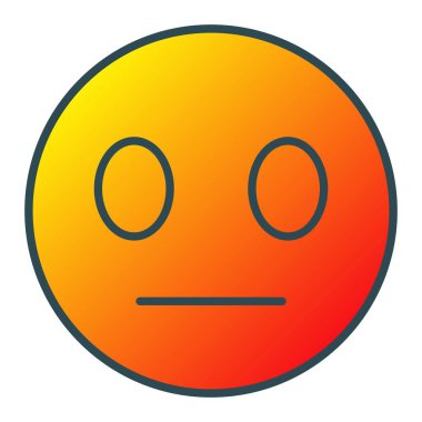 Nötr vektör simgesi. Yazdırma, mobil ve web uygulamaları için kullanılabilir.