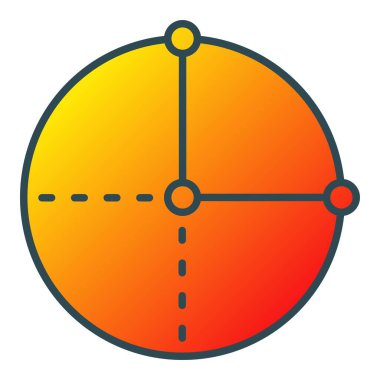 Çember vektör simgesi. Yazdırma, mobil ve web uygulamaları için kullanılabilir.