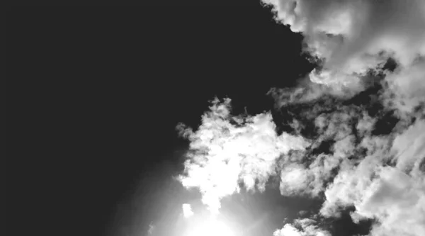 Красиві Білі Хмари Небі — стокове фото