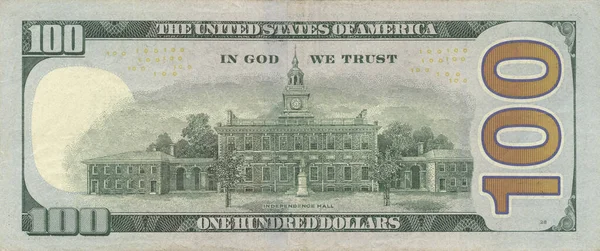 Ons Dollarbiljet Honderd Biljet — Stockfoto