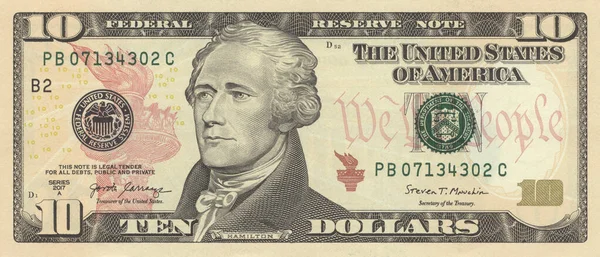 Banknot Dolarowy Rachunek Amerykański — Zdjęcie stockowe