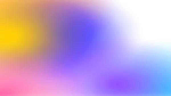 Яркий Красочный Фон Градиента Векторная Иллюстрация Абстрактным Размытым Всплеском Пятна — стоковое фото