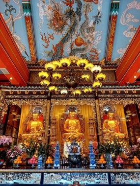 Bangkok, Tayland 'daki Çin tapınağı.
