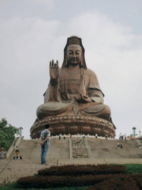 Çin 'deki Buddha Tapınağı.