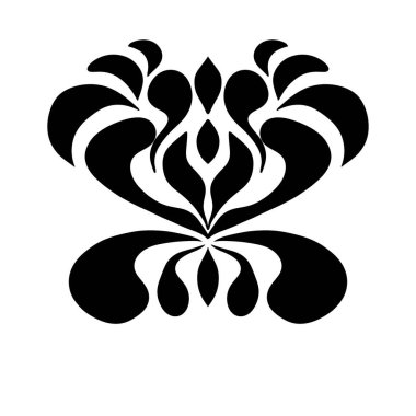 Siyah beyaz çizim, çizim, desen, grafiti, çiçek..