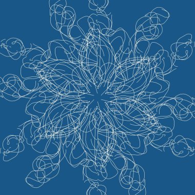 Desen, sanat, dekor, çarşaf, mavi, dekorasyon, deco