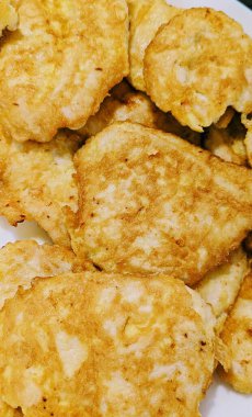 Kızarmış, yemek, fotoğraf, yemek, lezzetli, lezzetli, et, vitbivna, yumurtalı et, kızarmış et,