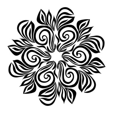 dekor, sanat, sembol, bölüm, tasarım, dekorasyon, siyah ve beyaz,