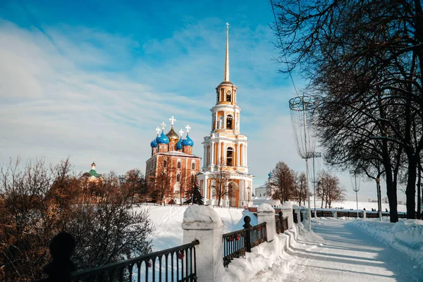 Ryazan Russiai Sunny Winter Day — Stock Photo, Image