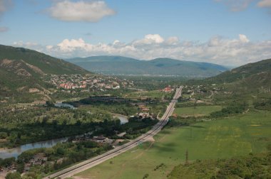 Georgia 'daki kutsal şehir. Mtskheta.