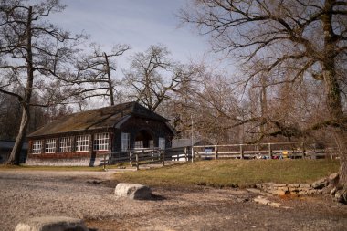 Chiemsee, Almanya 'da güzel bir göl. Ev