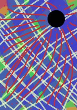 Geometrik desenli soyut arkaplan