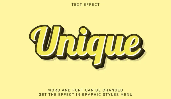Unique Editable Text Effect Style Text Emblem Advertising Branding Business — Stock Vector