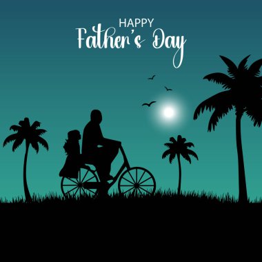Mutlu Babalar Günü vektör geçmişi. Kart, pankart veya poster için uygundur.