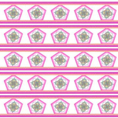 Soyut geometrik şekilli kusursuz desen