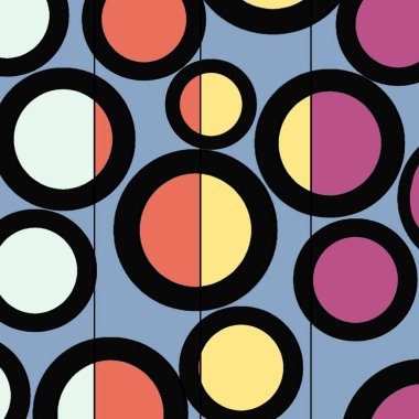 geometrik şekilli vektörsüz desen