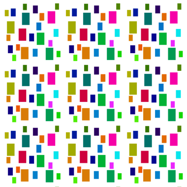 Renkli karelerle kusursuz desen