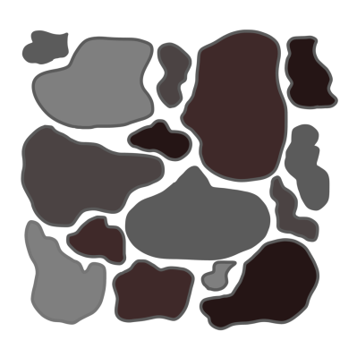 Yıl 2017 'nin siyah renginin soyut arkaplanı