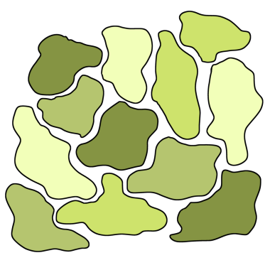 Soyut yeşil arkaplan. Vektör illüstrasyonu.