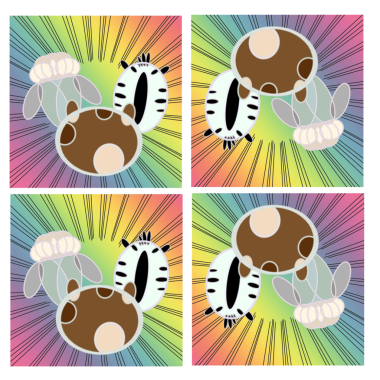 dört yumurta kümesi