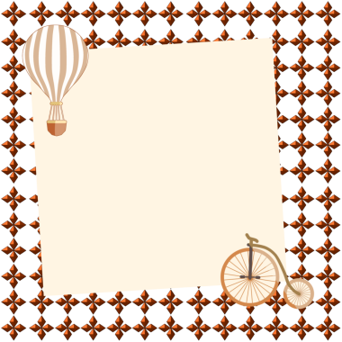 Balonlu ve kağıtlı vektör kağıdı arkaplanı