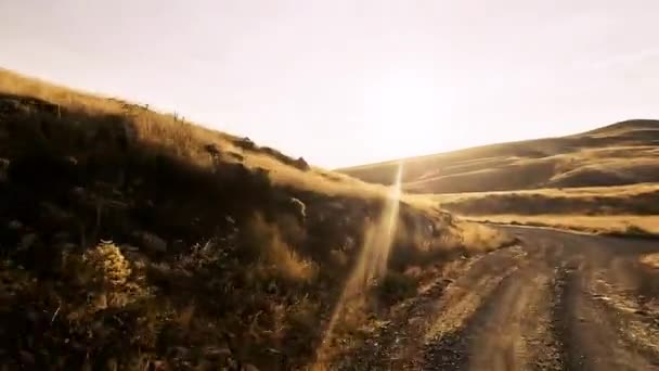 Excursie Rutieră Mașina Lungul Drumurilor Montane Șerpilor Sansetul Turciei Călătorie — Videoclip de stoc