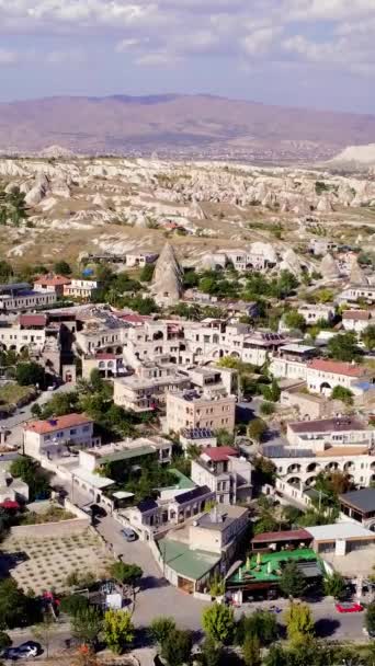 Dolina Drone Cappadocia Turcji Wysokiej Jakości Materiał — Wideo stockowe