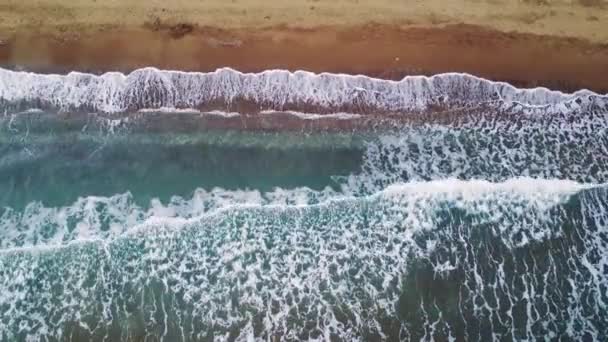 Phuket Thailand Tropischer Strand Drohne Von Oben Nach Unten Ansicht — Stockvideo