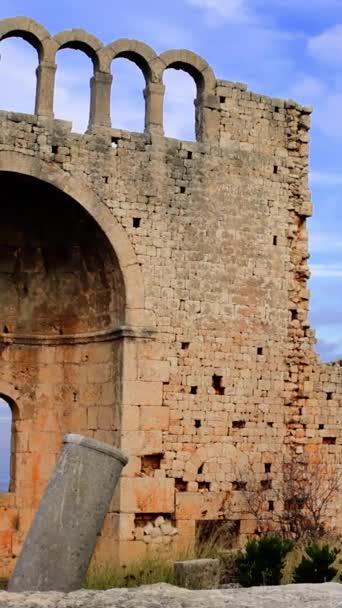Okuzlu Een Cultuurrijke Site Van Hellenistische Tot Byzantijnse Tijden Hoogtepunt — Stockvideo