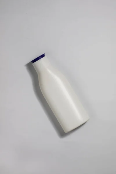 Şişe Geniş Kapasiteyle Parfüm Vücut Losyonu Şampuan Gibi Çeşitli Sıvıları — Stok fotoğraf