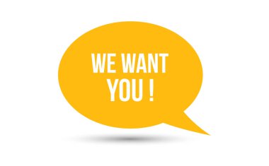 Konuşma balonu vektör çizimini istiyoruz. Biz metin ile iletişim konuşma baloncuğu