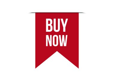 Kırmızı bayrak tasarım vektör illüstrasyonunu satın alın