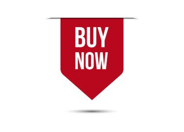 Kırmızı bayrak tasarım vektör illüstrasyonunu satın alın