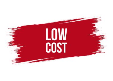 Fırça biçimi düşük maliyetli sancak vektör tasarımı illüstrasyonu