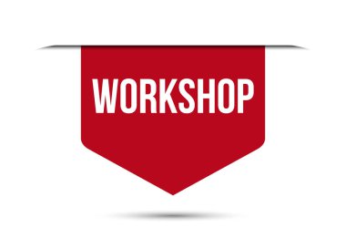 Atölye kırmızı vektör illüstrasyonuName