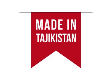 Beyaz arkaplanda izole edilmiş kırmızı vektör illüstrasyonunda yapıldı