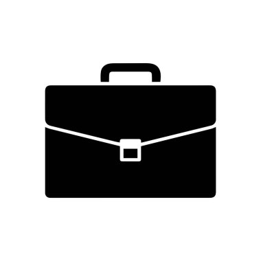 Profesyonel bir evrak çantasının göze çarpan simgesi kurumsal işi, mali sorumluluğu ve etkili yönetimi simgeler. Yüksek çözünürlüklü vektör temiz bir arkaplan karşısında tek bir dosya gösterir.