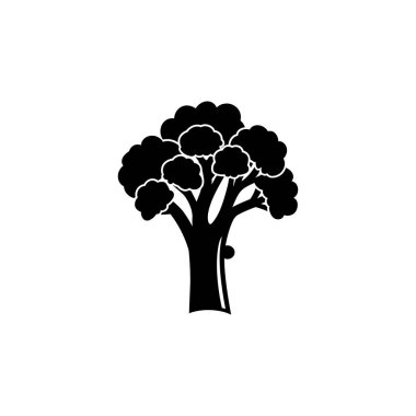 Kalın bir taç ve sağlam bir gövde gösteren tek bir ağacın silueti. Minimalist, şeffaf bir arkaplan herhangi bir projeye kolayca entegre olabilmemizi sağlar. Doğa, bitki ya da ekoloji teması.