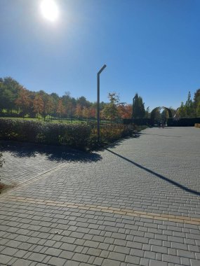 Parkın güzel manzarası