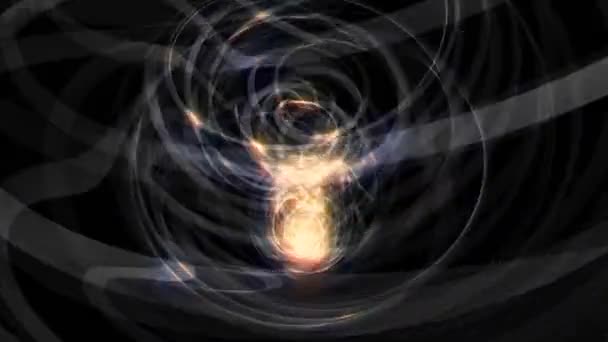 Nebula Colorido Viagem Star Camera Voando Para Dark Deep Loop — Vídeo de Stock