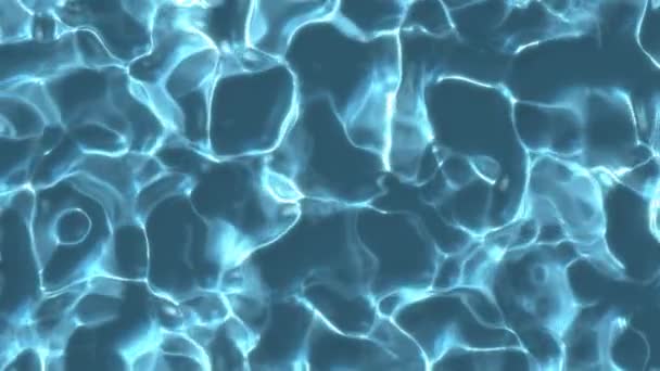 Agua Azul Abstracta Textura Pintura Líquida Estos Marcos Representan Fondo — Vídeos de Stock