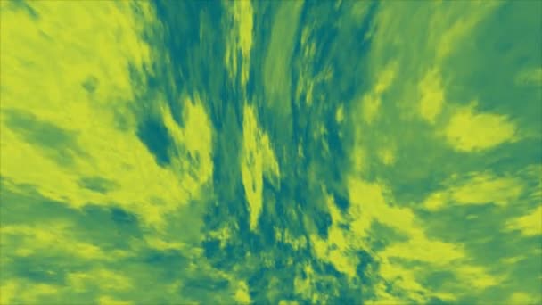 Ein Holographischer Grüner Farbverlauf Verschwommener Abstrakter Pastellhintergrund — Stockvideo
