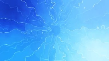 Anime arka plan, mavi arka plan, mavi çizgi film arka plan, portal arka plan, hipnoz. Yüksek kalite 4k video, hareket tasarımı