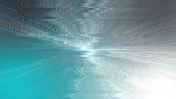 Abstraktní Rozmazané Gradient Pozadí Barvách Podobných Pláži Jasné Zářící Mořské — Stock video
