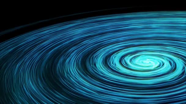 Zamanda Uzayda Bir Solucan Deliği Bilim Kurguda Bükülüyor Renkli Yıldızlar — Stok video
