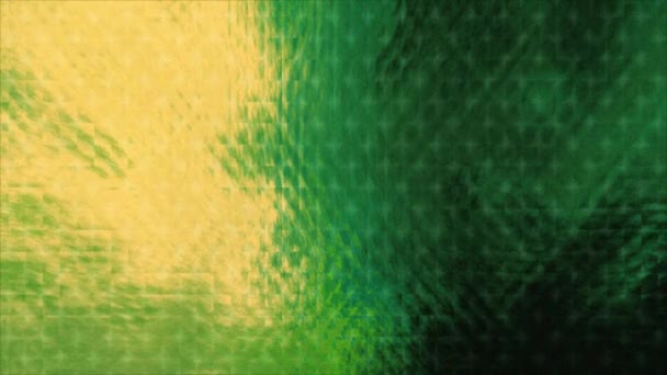 Γυαλί Ολογραφικό Απαλό Πράσινο Χρώμα Ρίγες Κλίση Θολή Αφηρημένη Παστέλ — Αρχείο Βίντεο