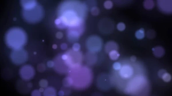 Purple bokeh effect in night city blur background. Warm blurred sparkles background effect