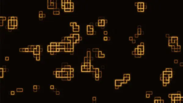 Neon Döşeme Duvarı Işığı - Sıcak Renk - Neon kiremitli duvar ışığı, kurşun ekran ve arkaplan için mükemmel